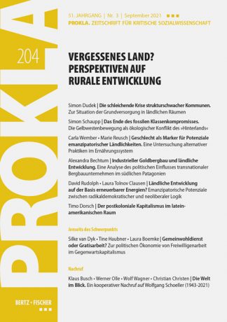 PROKLA 204: Vergessenes Land?