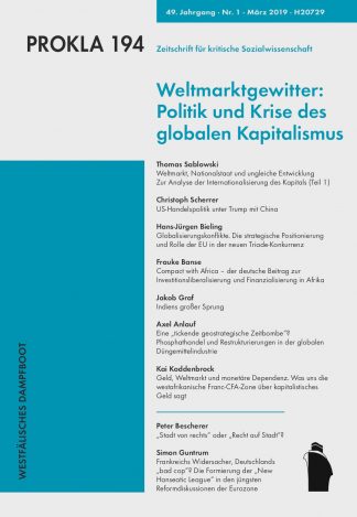 PROKLA 194: Weltmarktgewitter