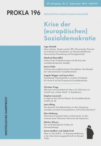 PROKLA 196: Die Krise der (europäischen) Sozialdemokratie